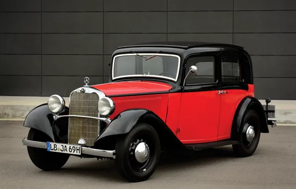 Фото, Mercedes-Benz, Ретро, Автомобиль, Limousine, 200 Sonnenschein, 1933-36