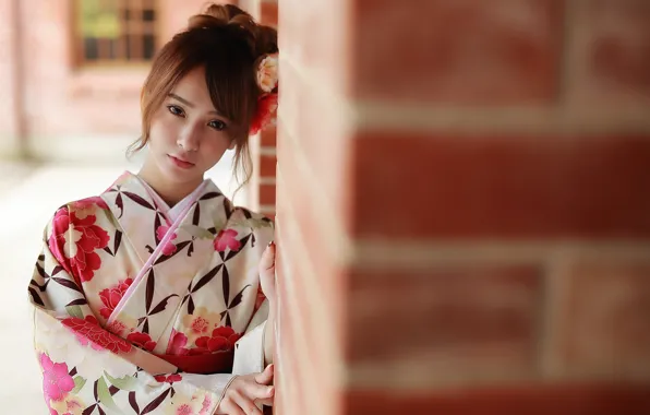 Картинка взгляд, стиль, азиатка