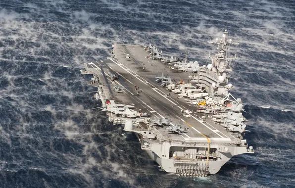 Картинка оружие, корабль, USS George H.W. Bush