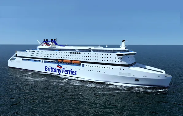 Паром, Brittany Ferries, паромная компания