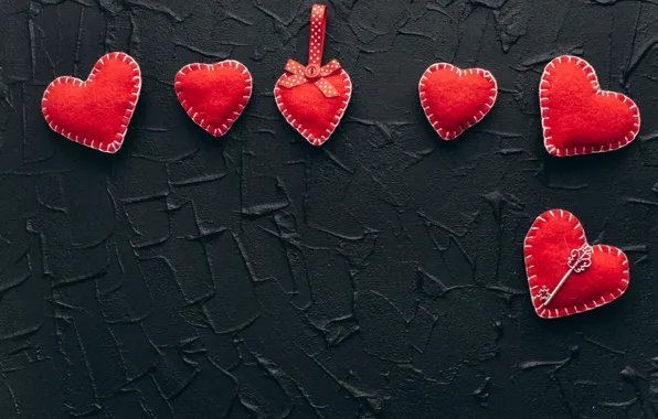 Любовь, сердце, red, love, romantic, hearts, valentine's day, gift