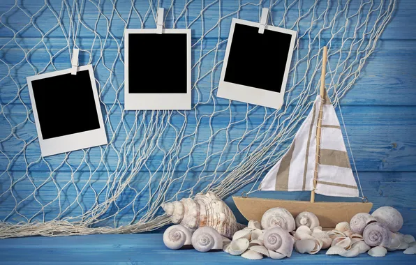 Картинка photos, раковины, boat, shells