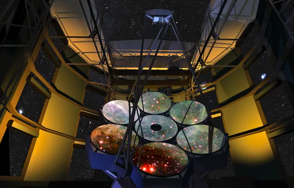 Небо, зеркала, Гигантский Магелланов телескоп