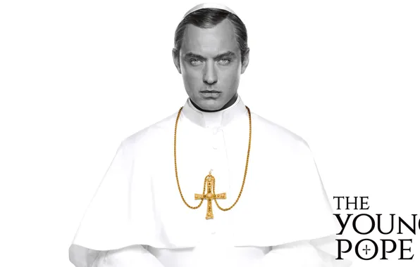 Джуд Лоу, Wallpaper, Jude Law, Обои На Рабочий Стол, Drama, The Young Pope, Pope Pius …
