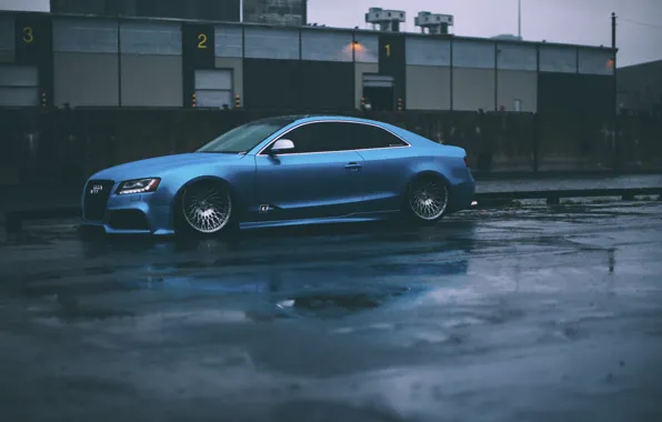 Дождь, ауди, audi, rain