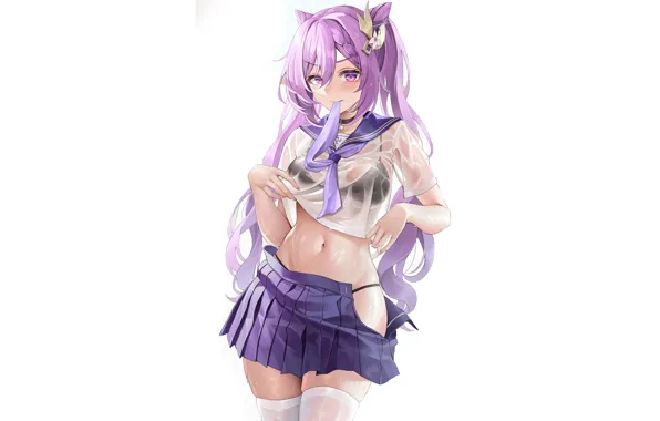 Kawaii, hot, sexy, anime, pretty, purple, babe, cute