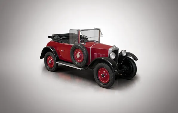 Ретро, Кабриолет, Peugeot, Автомобили, Бордовый, 1925, Type 172