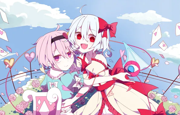 Девочки, Touhou, Тохо, Тоухоу