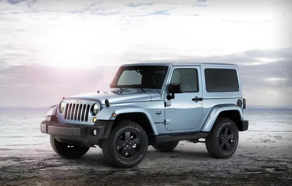 Природа, джип, внедорожник, автомобиль, арктика, Wrangler, Jeep, Arctic