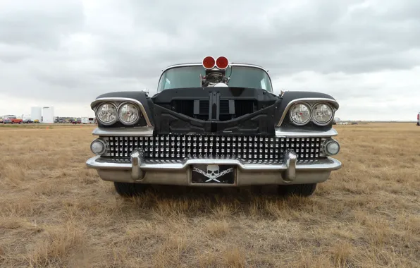 Car, Vintage, Blower, Supercharger, Horsepower, Ratrod