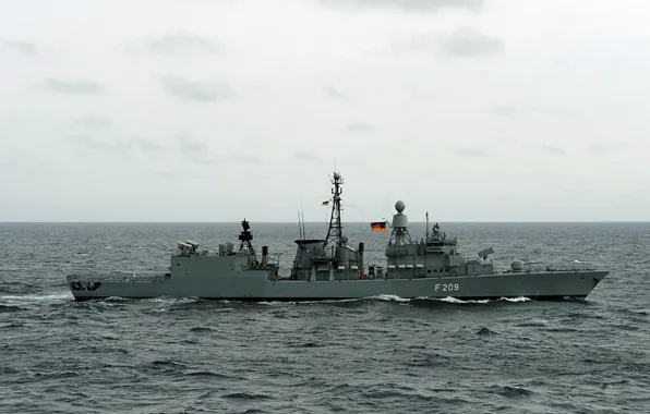 Германия, фрегат, fgs rheinland pfalz