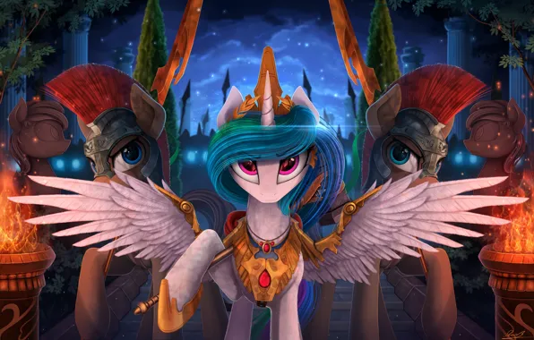 Mlp, mylittlepony, celestia