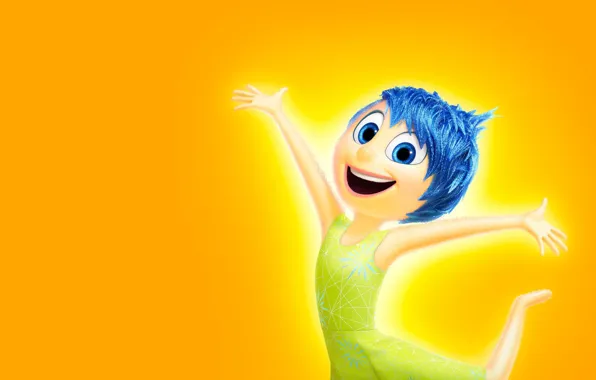 Cinema, girl, happy, smile, blue eyes, orange, movie, film