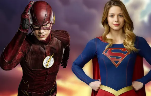 Supergirl, кроссовер, Flash, Barry Allen, Kara Denvers