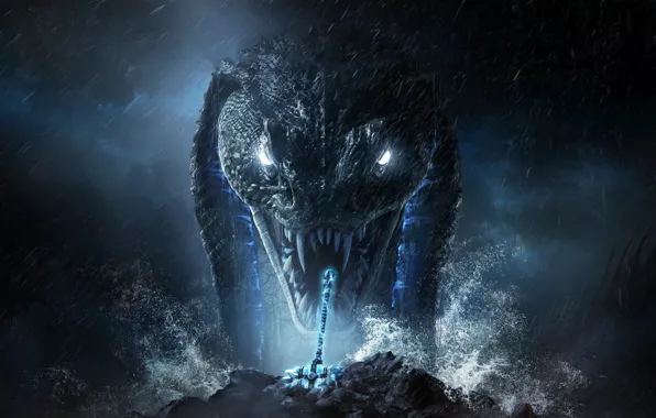 Дождь, игра, змея, game, For Honor, Wrath Of The Jormungandr, For Honor Wrath Of The …