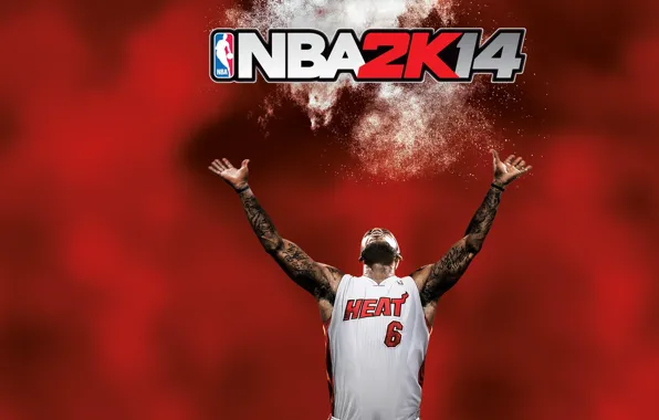 Игра, баскетбол, игрок, NBA2K14