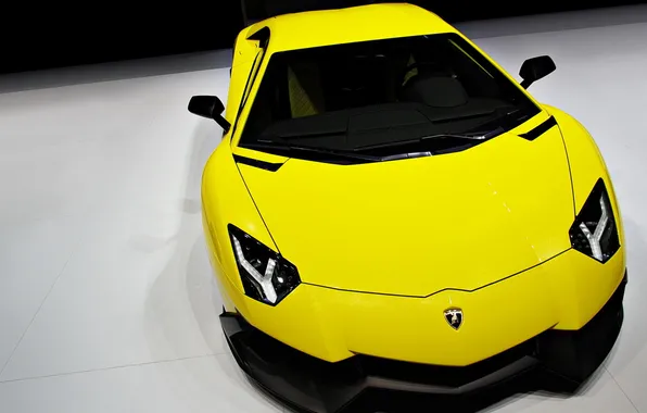 Картинка supercar, yellow, 2014 Lamborghini Aventador, LP720-4 50, Anniversario Edition