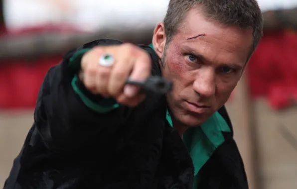 Взгляд, поза, оружие, актёр, actor, weapon, view, pose