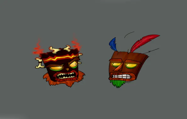 Playstation, bandicoot, aku aku, crash bandicoot