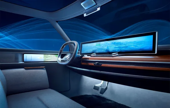 Screen, interior, Honda E