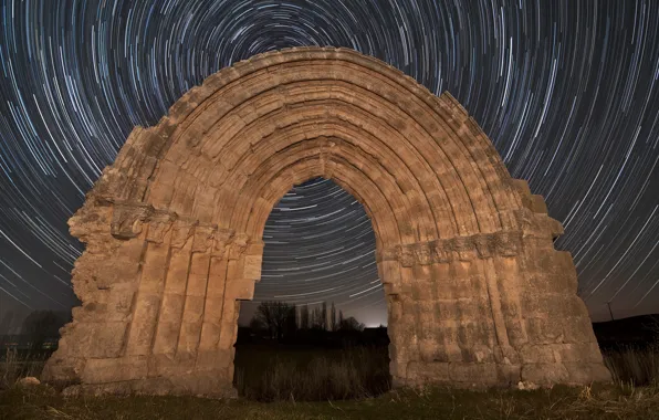 Испания, Spain, Бургос, Burgos, Мазариегос, Арка Сан-Мигель, Mazariegos, Arch of San Miguel