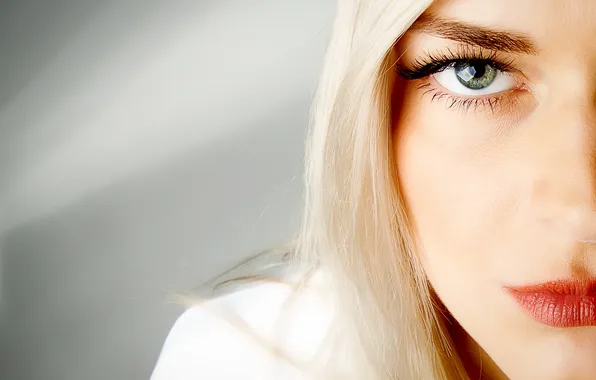 Взгляд, девушка, портрет