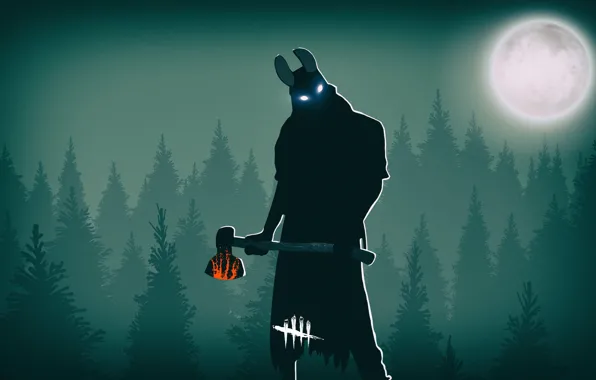 Картинка Art, Ужасы, Horror, Dead by Daylight, The Huntress