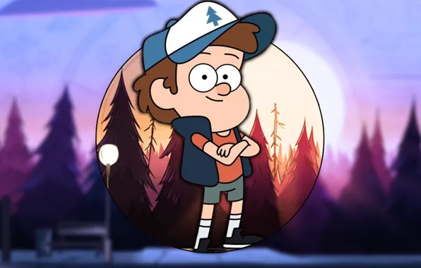 Мультфильм, falls, gravity, gravityfalls