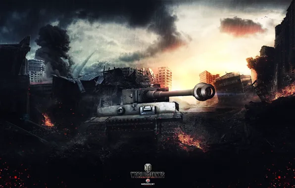 World of Tanks, Wargaming Net, Tiger I, FuriousGFX