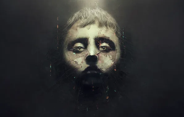 Картинка лицо, Sadness, дитя, Child, Face, сухость, Dryness, Wojciech Pijecki