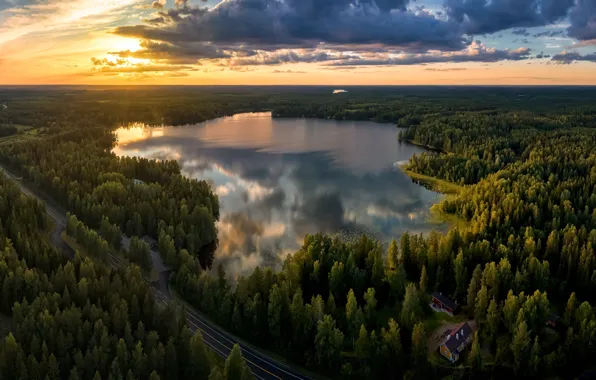Finland, Mäntsälä, Keravanjärvi
