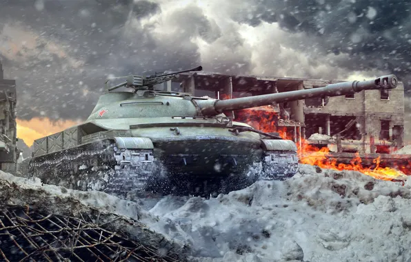Объект 907, рисуноксредний танк, советский проект среднего танка