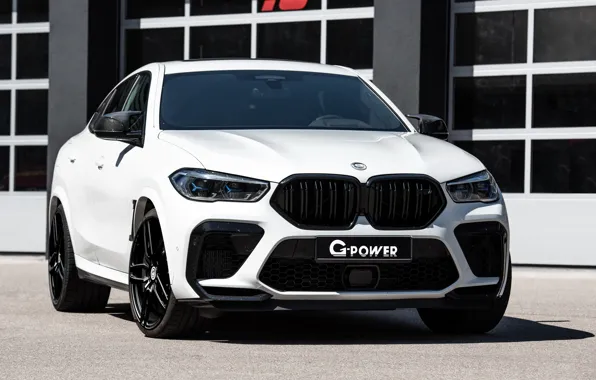Bmw X6, white bmw, G06, bmw X6 G06, bmw X6M edition, X6 G06