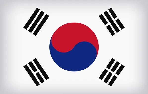 Картинка South Korea, Flag, Flag Of South Korea, South Korea Large Flag, South Korean Flag