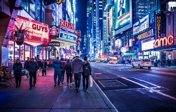 Картинка USA, New York, Times Square