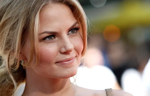 Взгляд, улыбка, модель, макияж, актриса, Jennifer Morrison, Дженнифер Моррисон, hair