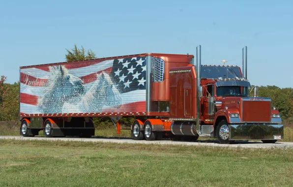 Custom, truck, mack