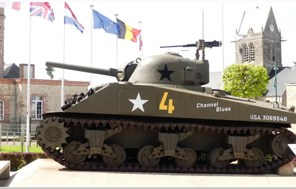 Normandy, ww2, sherman tank, ww2 tank
