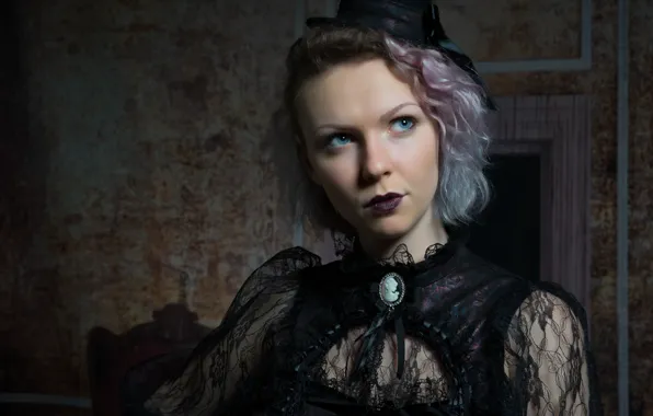 Девушка, украшения, стиль, макияж, Steam Punk, Malcolm Urwin
