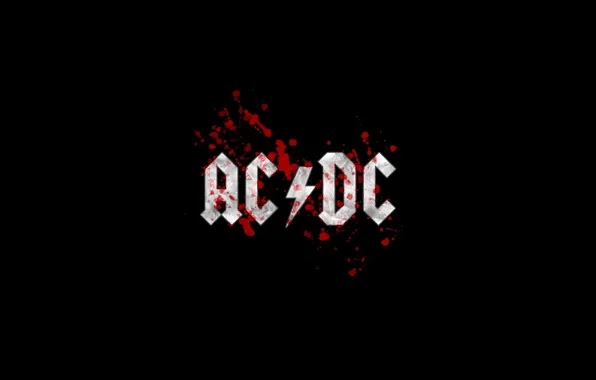 Картинка музыка, черный, логотип, rock, рок, ac/dc, hard-rock