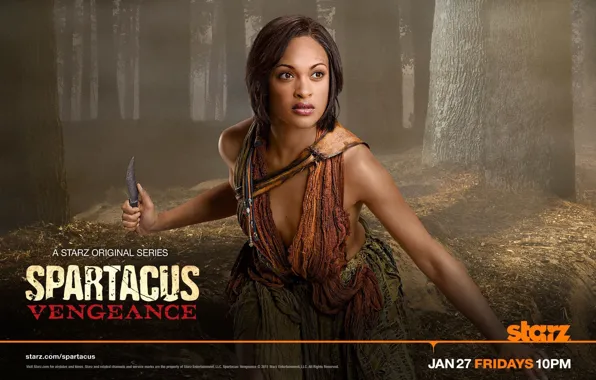 Spartacus, Vengance, Cynthia Addai-Robinson, Nevia