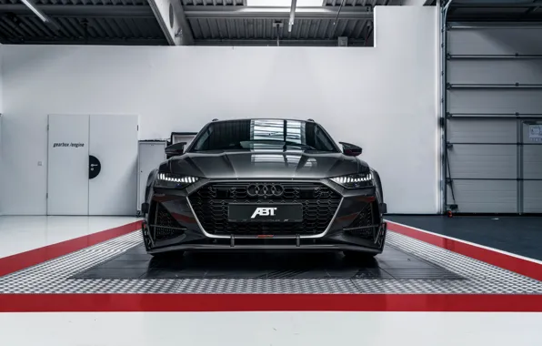Картинка Audi, вид спереди, ABT, универсал, TFSI, RS 6, 2020, RS6-R