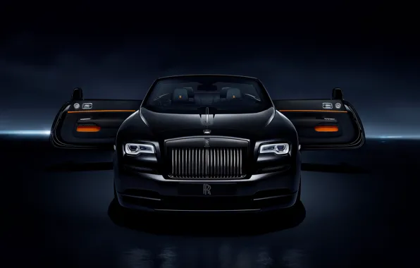 Car, Rolls Royce, Rolls Royce Dawn Black Badge