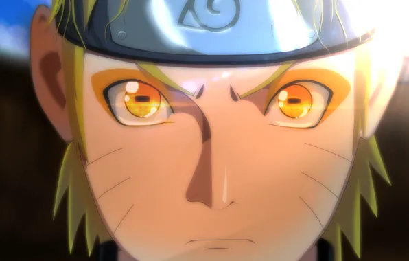 Взгляд, лицо, отражение, naruto, пейн, uzumaki naruto, sannin mode