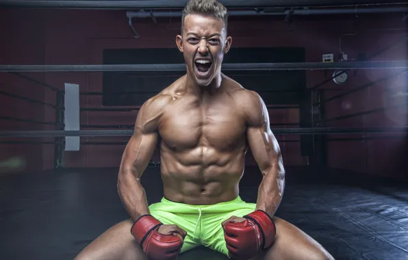 Scream, bodybuilder, Chad Molyneux