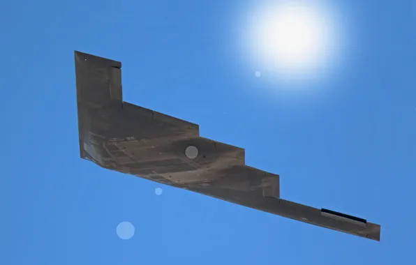 Картинка полет, бомбардировщик, стратегический, малозаметный, тяжёлый, B-2B Spirit