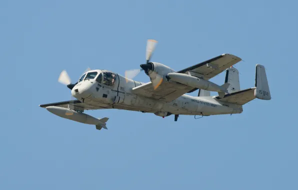 Полет, самолёт, Grumman, ударный, разведывательный, «Мохаук», OV-1 Mohawk