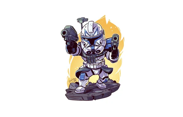 Star wars, Rex, Derek Laufman