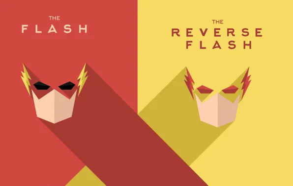 Картинка DC Comics, The Flash, Barry Allen, Reverse Flash, Eobard Thawne