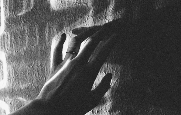 Light, wall, hand, shadow